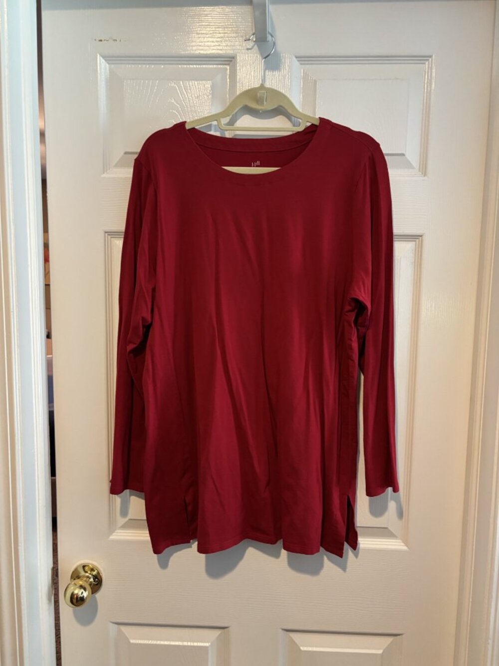 J.Jill Long-Sleeve Crew Neck Tunic